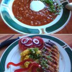 Niedzielny obiad - pomidorowa i pure z kalafiora